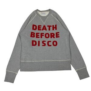 Noble Small Batch Death Before Disco Vintage Sweatshirt Men's XL Retro